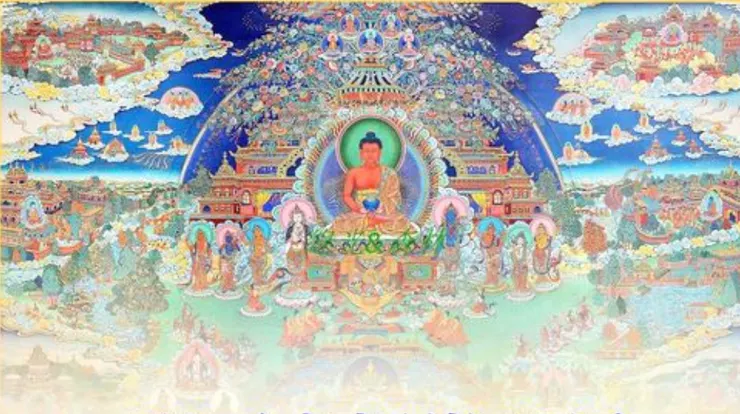 西方極樂世界的殊勝實在是說也說不盡的！​在此淨土的快樂是永恆不變的，這樣究竟圓滿的清淨國土，才堪稱為「極樂淨土」。