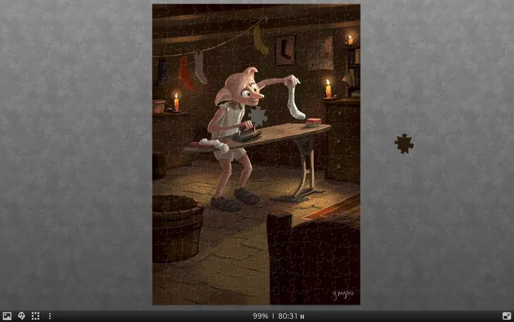 自己創建的第一幅獻給了最可愛的自由小精靈多比:)