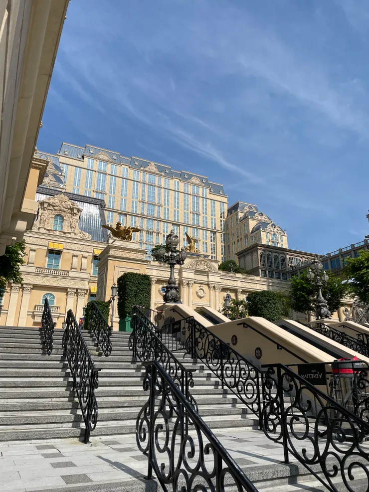 巴黎人酒店住宿外觀。