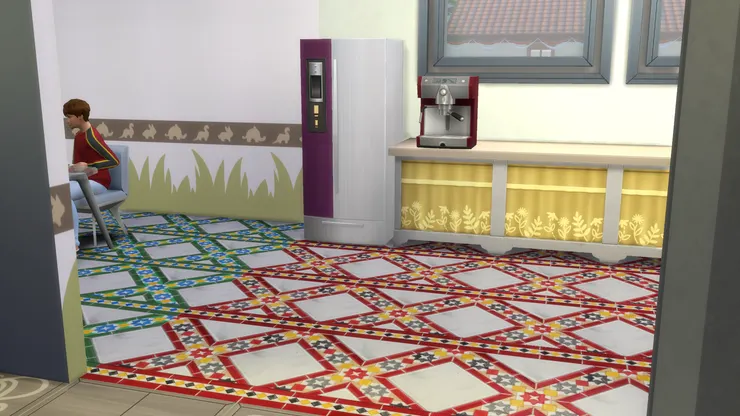 廚房我以紅色為主色，顏色盡量艷，這樣做飯也開心點。