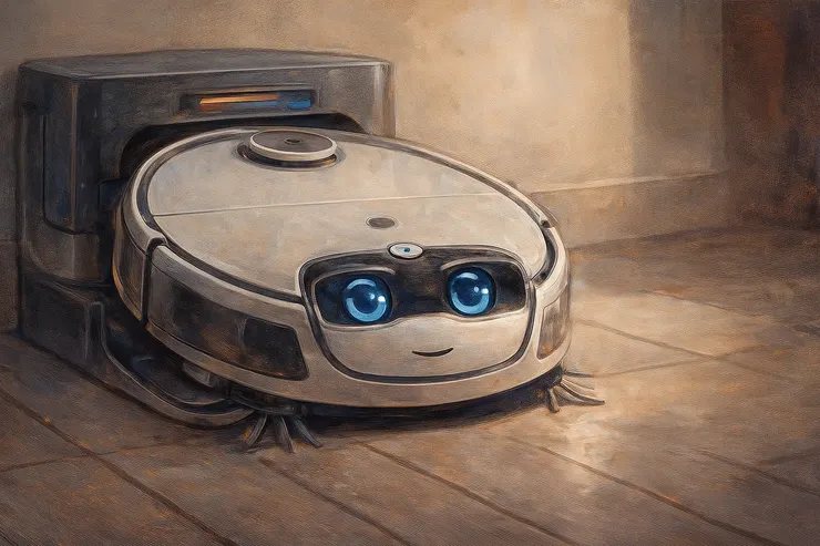 扫地机器人H-2_梁练伟的右脑小说插图