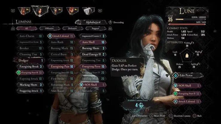 靈光的選擇,為每位角色留下了不同的定位。