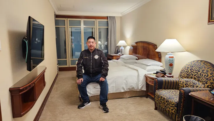這是我和老爸在清明連假去住的台北長榮桂冠酒店!