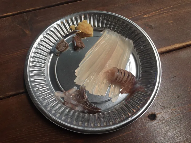 剛釣起來的很新鮮