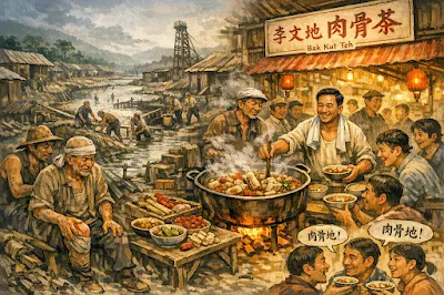 肉骨茶的由來趣事