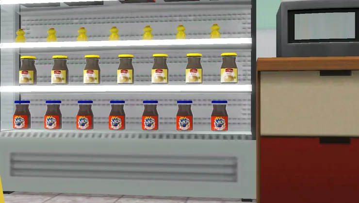 鮮奶和酸奶很多人買，或者說很多人進來便利店就是買它們。