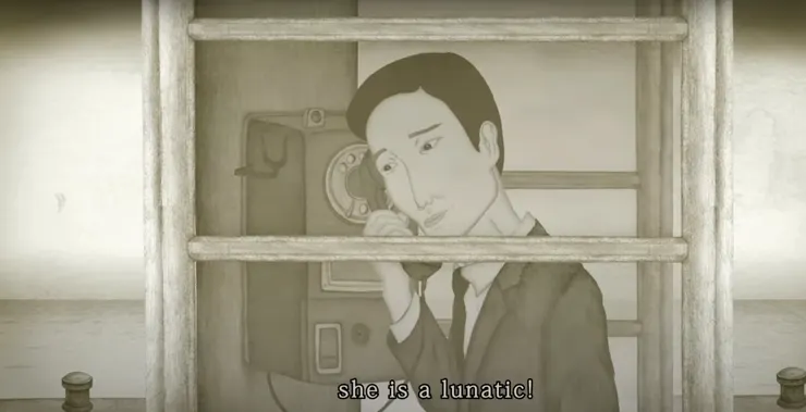 他竟撥通家中電話,向妻子預告風雨,似惡人先告狀,令人心生疑竇。