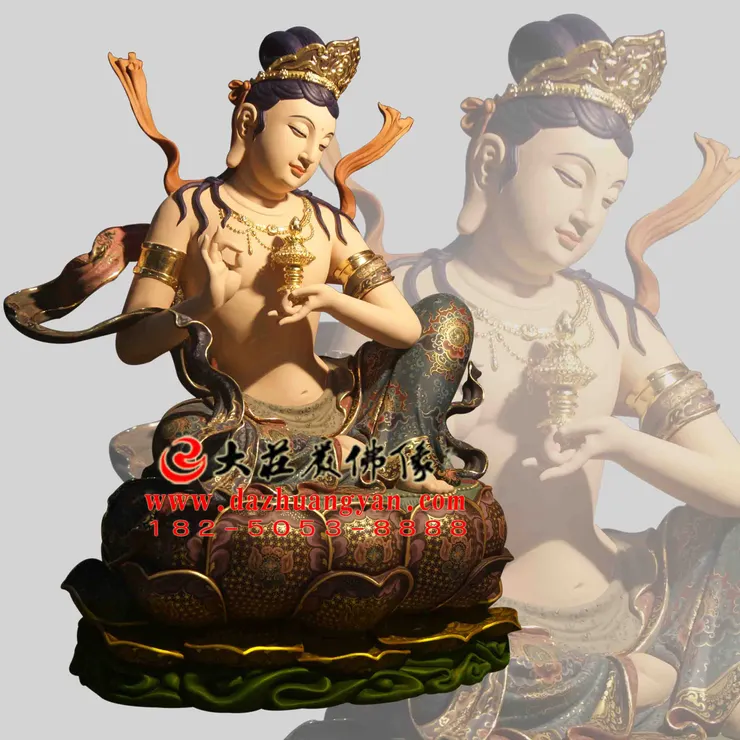 供養菩薩佛像左側照