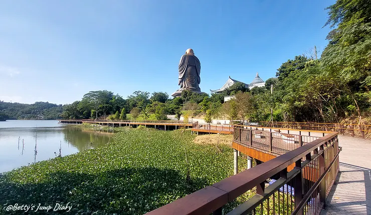 ▲新竹峨眉湖環湖步道-至真段/圖片來源:Betty's Jump Diary