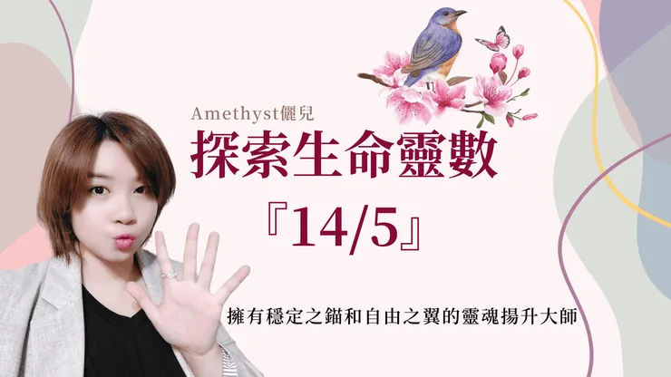 Amethyst生命靈數主修數14/5