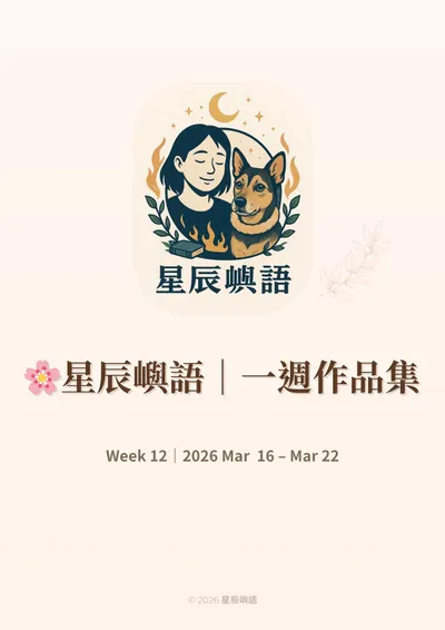 🌷每週作品集｜3 分鐘整理腦內混亂（免費下載）