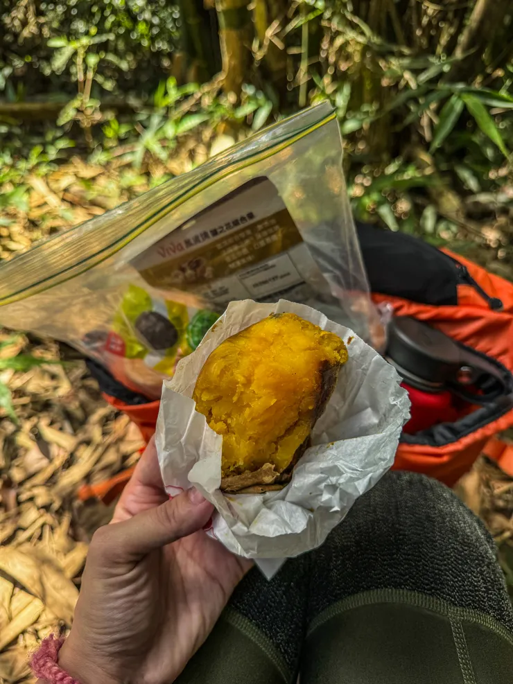 早餐:便利商店的蕃薯