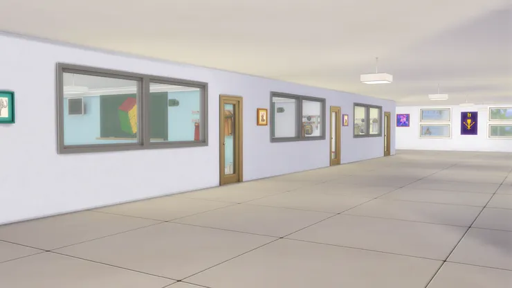 這邊全是課室。