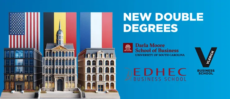 EDHEC與許多歐美亞名校都有雙學位, 