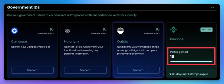 Passport 輕鬆拿到 16 分