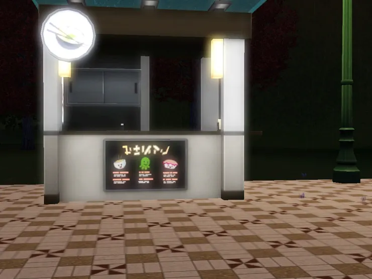 這些攤檔都出售跟店餐廳不同的食品,讓客人有多些選擇。