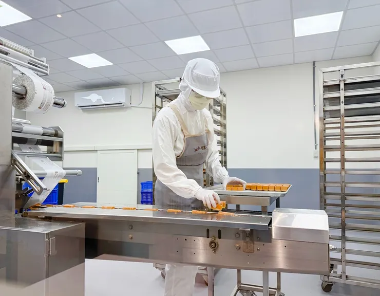 圖說：新工廠全面升級設備技術，提供更優質美味的產品。（資料來源：旺萊山）