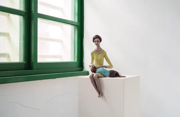 紀釉惟「安息之所」系列創作。攝影:鍾順龍