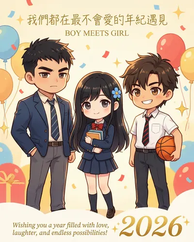 《我們都在最不會愛的年紀遇見》☼ 2026 第一天的祝福