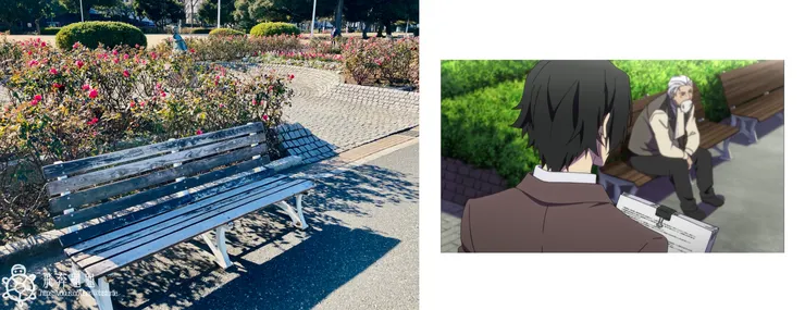 山下公園長椅