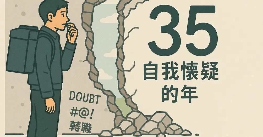 自我懷疑的年，35！