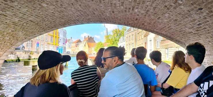 【布魯日遊河，出發！】