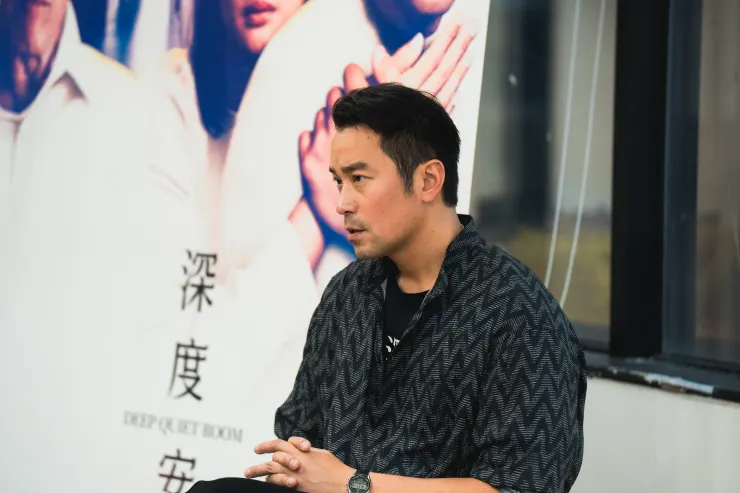 《深度安靜》演員張孝全專訪。／攝影：莊泳翔