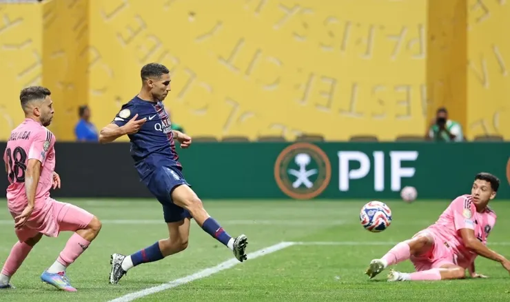 夏基美補射入網助巴黎聖日耳門大勝4:0