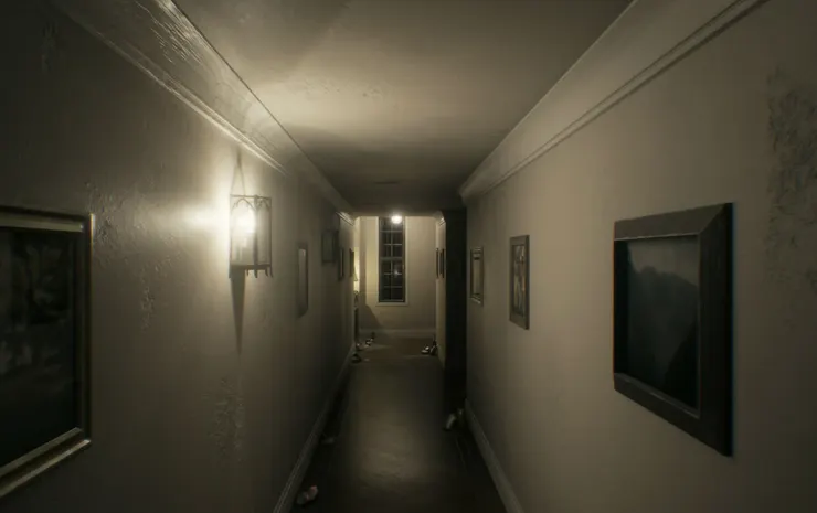 恐怖遊戲《P.T.》，由小島秀夫監督，小島製作開發