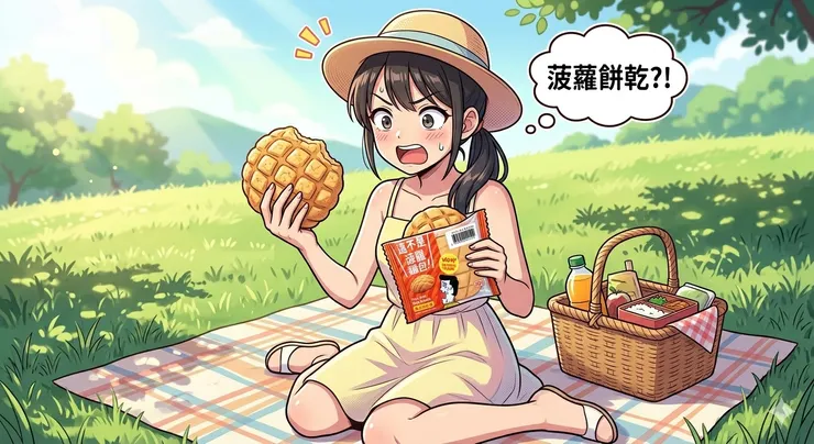 愚人節愉快 我不是菠蘿麵包