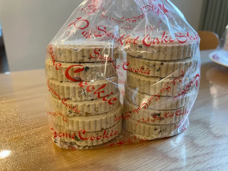 炒米餅（作者拍攝）