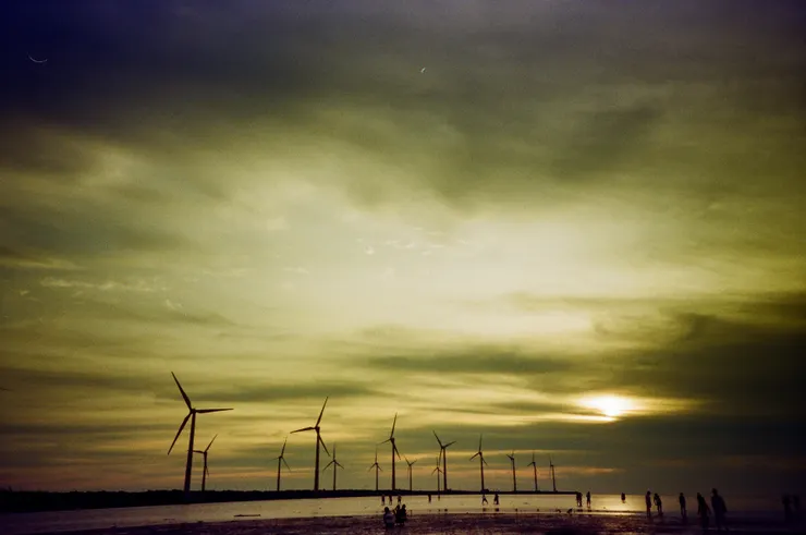 shot by Emma@高美濕地，台灣。2010.