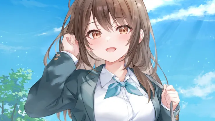 時隔10年重逢，臭小鬼長成了清純美少女JK