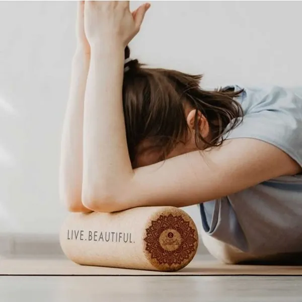 【Yoga Design Lab】Cork Roller 軟木瑜珈滾筒 – Mandala Tonal