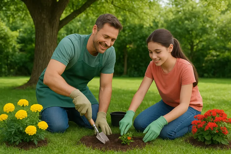 謝謝園丁們把我的元辰宮庭院打理得這麼好
