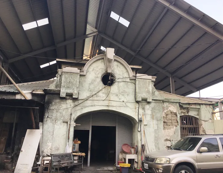 2017年當時仍整治中的台南西市場