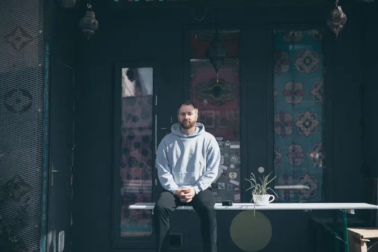 《不過就是世界末日》導演克里斯多福．魯賓專訪照。／（攝影 ©：Elyse Chia 賈斯云）