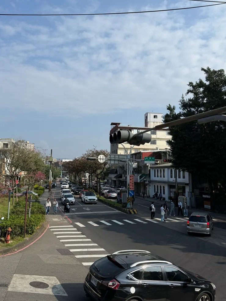 2026/02/21 走出紅毛城門口的畫面