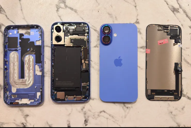 iPhone 16 維修過程