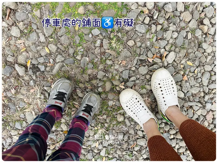 下車後要推輪椅是艱難。