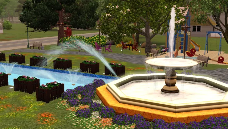 從另一邊看也很漂亮。