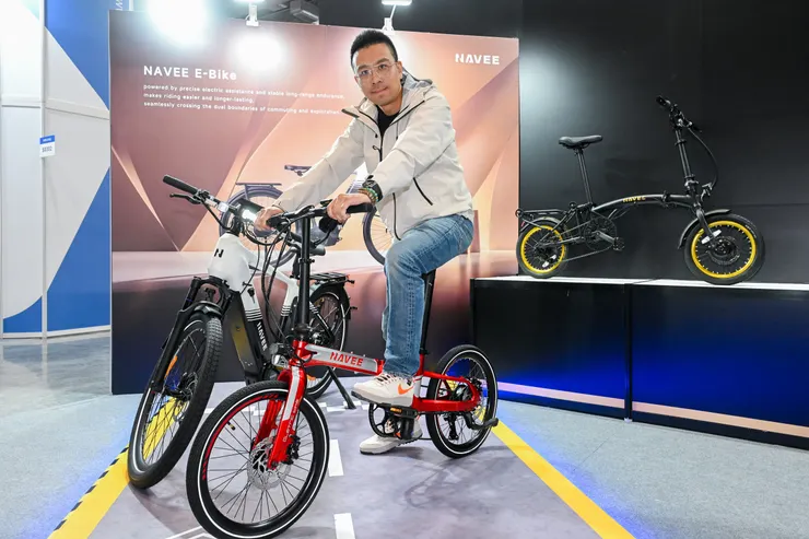 NAVEE E-bike 全球負責人田寬分享全新 E-bike 家族全系列陣容