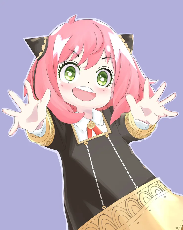 間諜家家酒 安妮亞仿畫