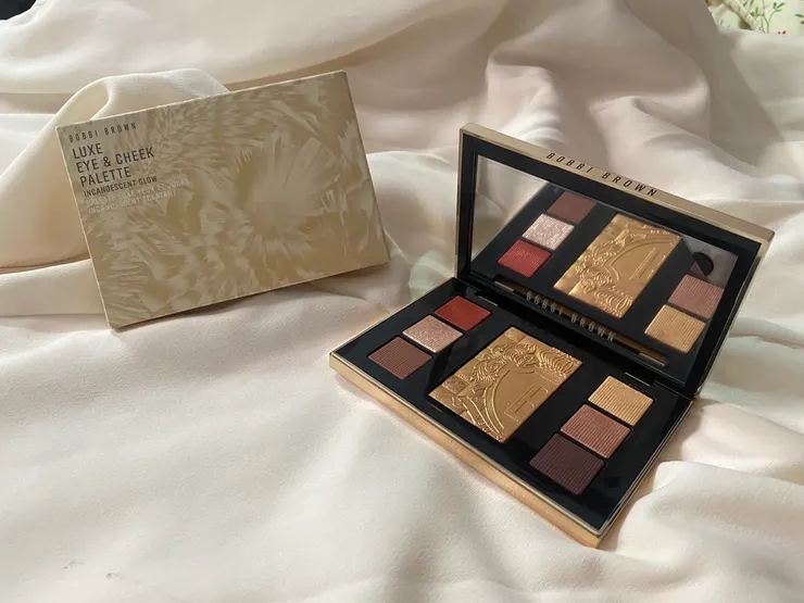 Bobbi Brown 2022聖誕-璀璨星夜鑽石眼頰盤||左右各3色眼影+中間1打亮色