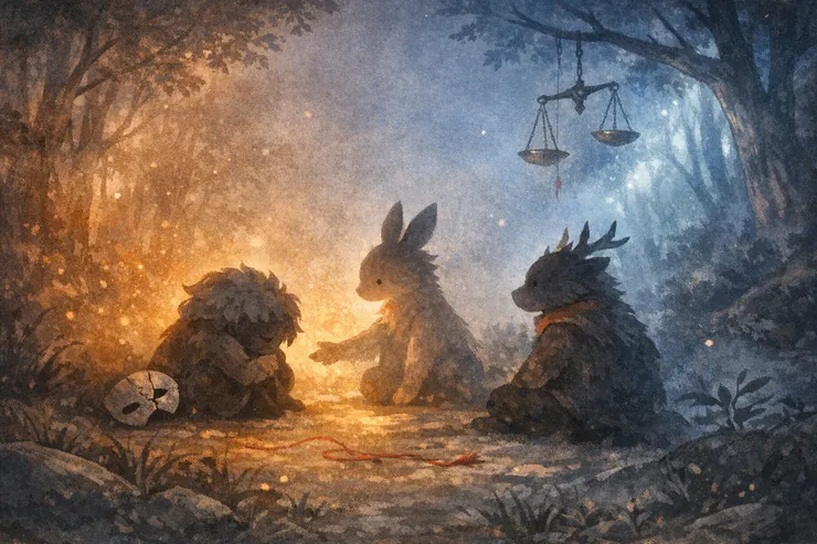 「守住光的，不是完美，而是願意一起學會怎樣修補錯誤的心。」