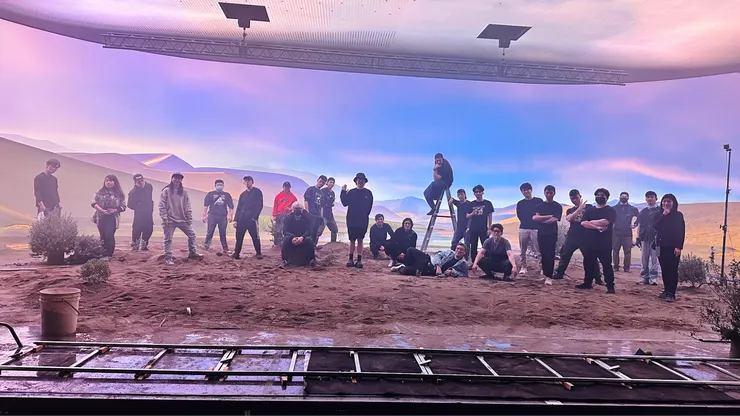 現場工作照。（提供／夢想動畫）