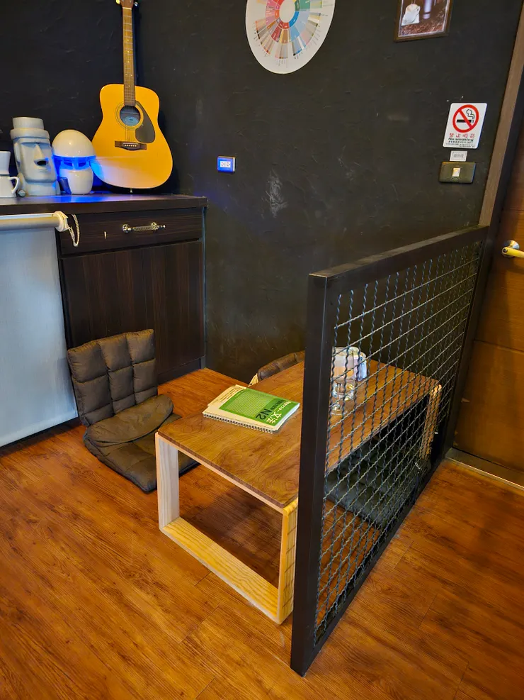 我當天的位置，喜歡角落。