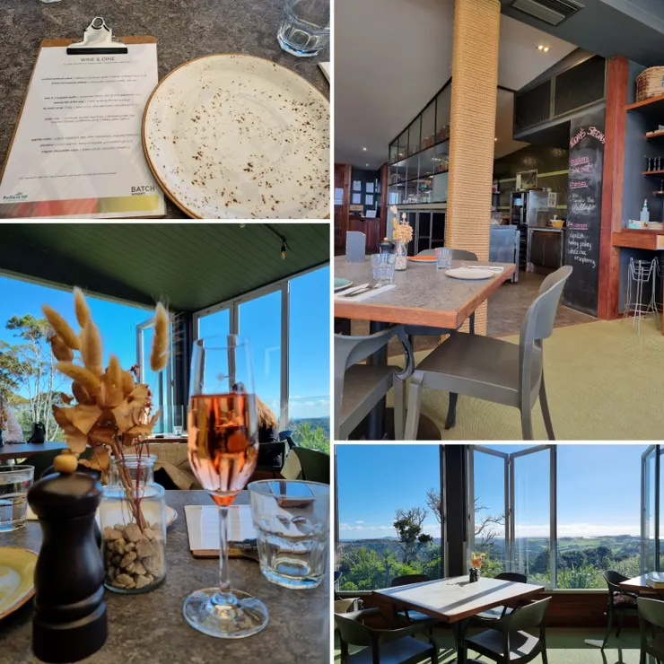 Batch 酒莊很漂亮，用餐地點可以看到360度的美景