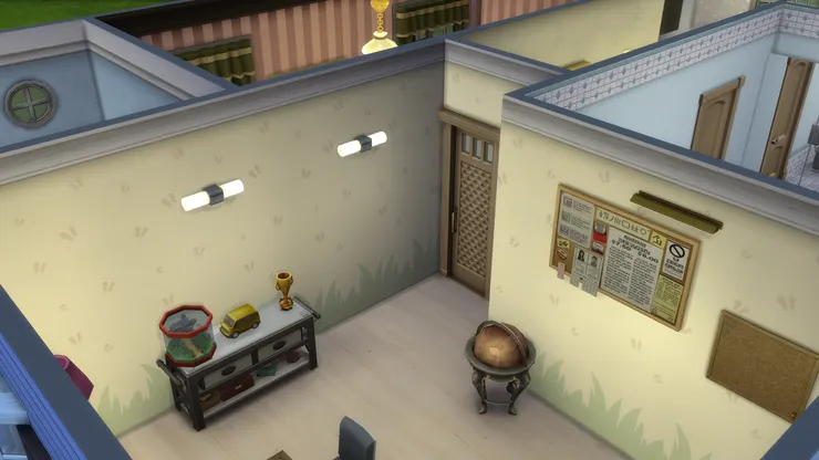 書房的物品也不多。我以前設計都沒放太多東西(其實是沒東西可放...)。