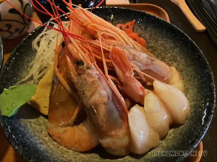 秘丼｜推薦餐點：紅蝦貝貝丼 $300